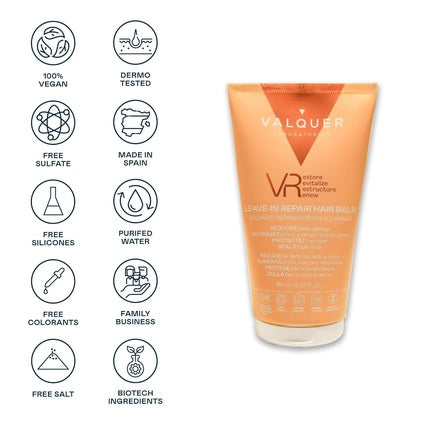 Valquer VR Repairing Balm No Rinse 3-in-1 Conditioner, Serum, and Treatment