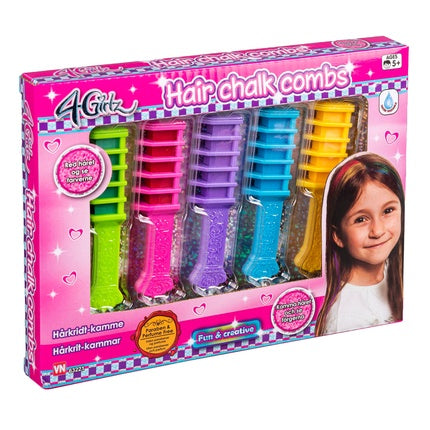 4-Girlz Hair Chalk 5 Pieces