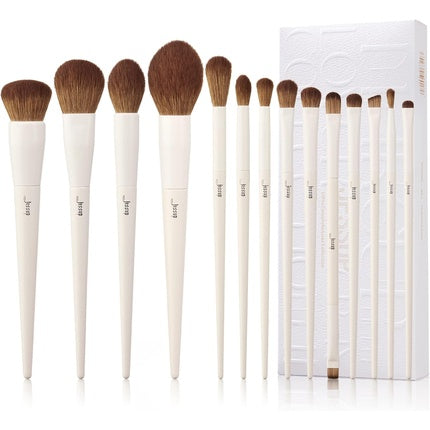 Jessup Makeup Brushes 14pcs Premium Synthetic Makeup Brush Set