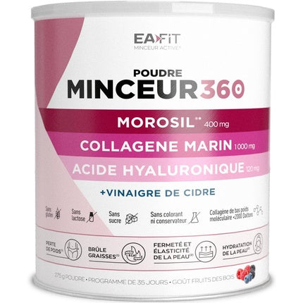 Eafit Slimming Powder 360 with Morosil, Collagen, and Hyaluronic Acid