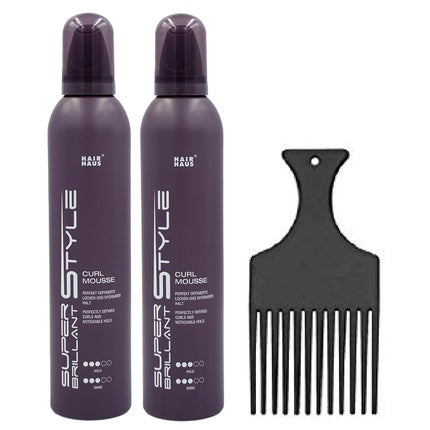 Hair Haus Super Brilliant Style Curl Mousse 300ml