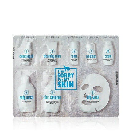 I'm Sorry for My Skin 8-Step Travel Jelly Mask - Pack of 2