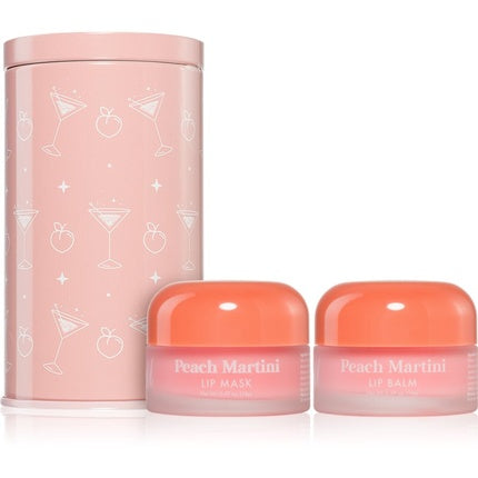 Barry M Lip Care Duo Gift Set - Peach Martini Scent