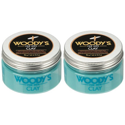 Woody's Clay for Men Matte Finish with Firm and Flexible Hold 3.4 Oz
