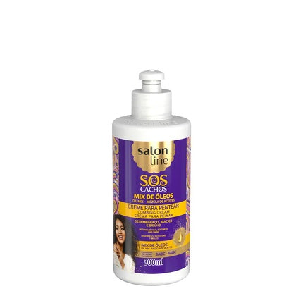 Salon Line Sos Leavein Cream Mix Nutritive Oils 300ml