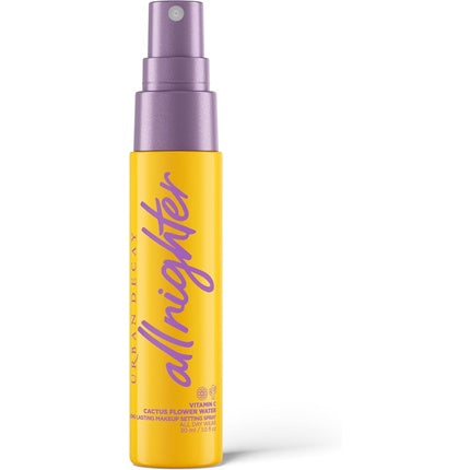 Urban Decay All Nighter Makeup Setting Spray Long-Lasting Fixing Spray for Face Up to 16 Hour Wear Vegan Oil-Free Formula 30ml Vitamin C
