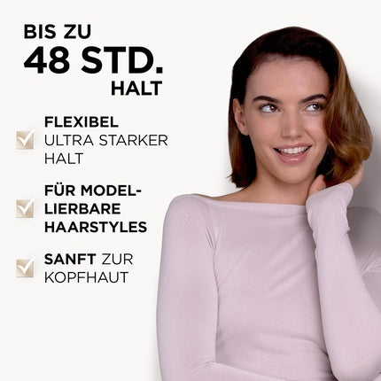 Wellaflex Hairspray Smooth Volume 48h Ultra Strong Hold