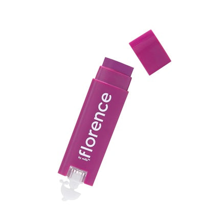 Florence by Mills Oh Whale Tinted Lip Balm Sheer Tinted Lip Balm Moisture Hydrate Purple Dragon Fruit and Grape Vegan Cruelty-Free