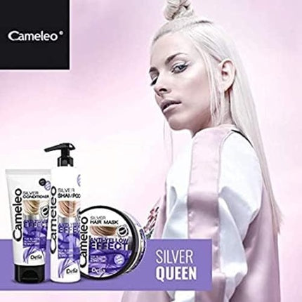 Cameleo Silver Toning Mask No Yellow Effect Purple Treatment & Colour