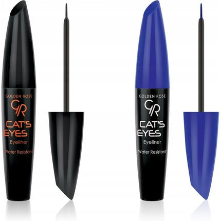 Golden Rose Matte Catseye Blue Eyeliner Water Resistant