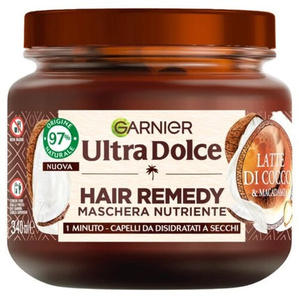 Garnier Ultra Dolce Nutrient Mask Coconut Milk 340ml