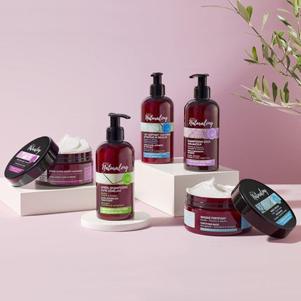 Naturalong Strengthening Hair Mask - Intensively Nourishes and Gently Detangles - Ideal for Dry, Damaged, and Brittle Hair 250ml