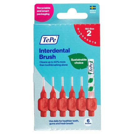 Tepe Interdental Brush Red 0.5 - Effective Oral Care