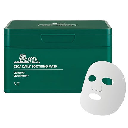 Vt Cosmetics Cica Daily Soothing Mask - 30 Sheets