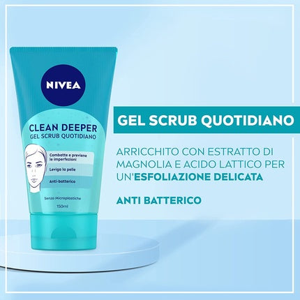 Nivea Daily Face Gel Scrub for Oily and Impure Skin 150ml