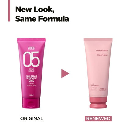 Amos Professional True Repair Hair Mask L Anti-Frizz & Smoothing with Ceramide