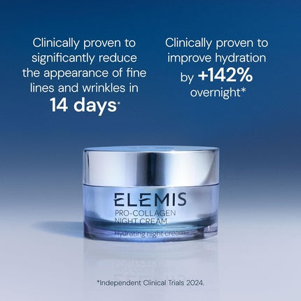 Elemis Procollagen Night Cream Marine Cream SPF 30 & Rose Marine Cream 30ml