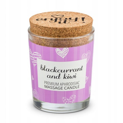 Magnetifico Enjoy It! Massage Candle Blackcurrant & Kiwi 70ml