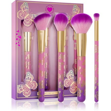 I Heart Revolution Butterfly Brush Set