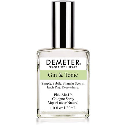 The Library of Fragrance Gin and Tonic Eau De Cologne Spray 30ml