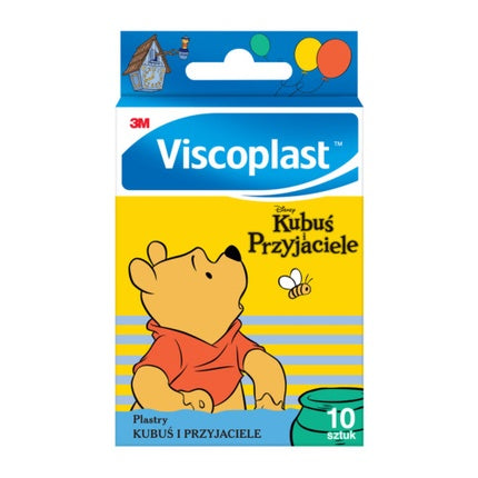 3M Viscoplast Children's Plasters Kubus & Friends 10-Piece Set