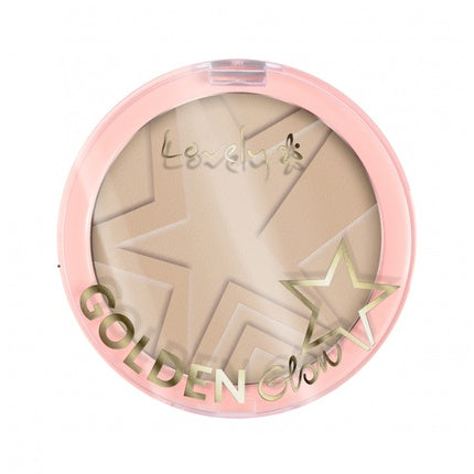 Lovely Golden Glow Face Contouring Powder 2 Light Beige 10g