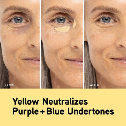 Physicians Formula Butter Glow Corrector Lightweight Concealer with Dual-Ended Applicator Infused with Illuminating and Moisture Boosting Ingredients Yellow