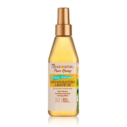 Creme Of Nature Leave-In Conditioner Scalp Refresh Invigorating 8 Oz