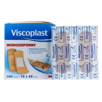 3M Skin-Friendly Waterproof XXL Wound Plasters 100 Pcs 72x25mm
