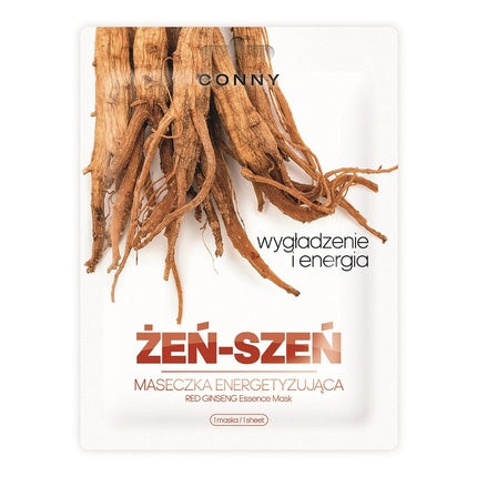 Conny Red Ginseng Essence Mask Energizing Sheet Mask Ginseng 23g