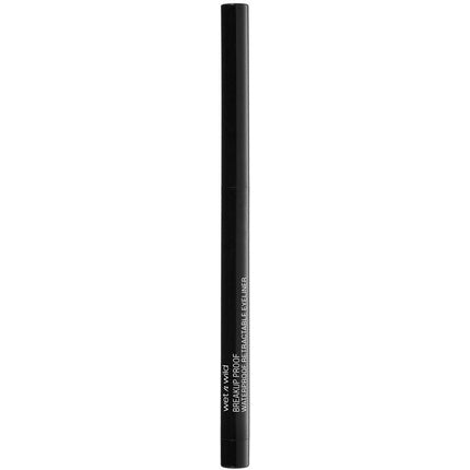 Wet n Wild Megalast Retractable Eyeliner Gel Eyeliner 16 Hours Blackest Black