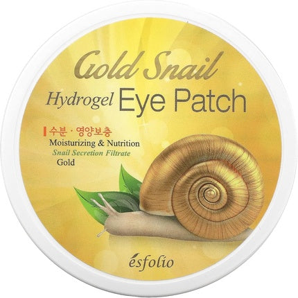 Esfolio Gold Snail Hydrogel Eye Patch Anti-Wrinkle & Nutrition 60 PCS