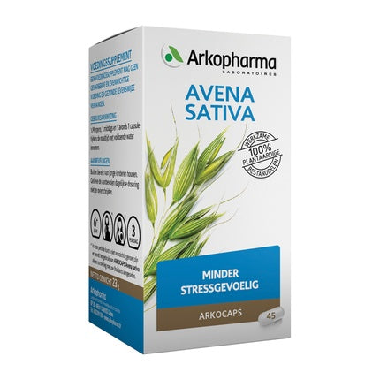 Arkopharma Arkocaps Oats Herbal Supplement