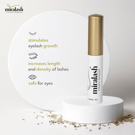 Miralash Eyelash Serum Conditioner for Eyelashes 3ml