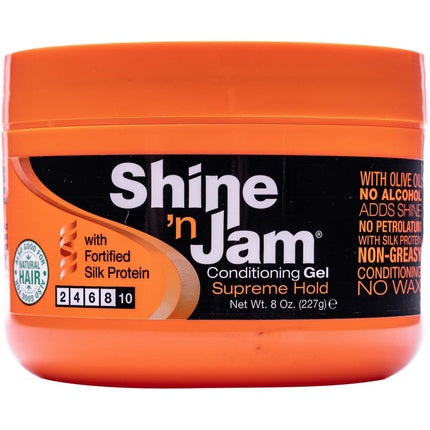 Ampro Shine-N-Jam Supreme Hold Hair Conditioner with Olive Oil and Silk Protein