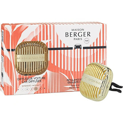 Maison Berger Paris Cannelo Car Diffuser Gift Set With Exquisite Sparkle Refill