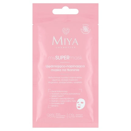 Miya Mysupermask Firming And Tightening Fabric Mask 1 Piece