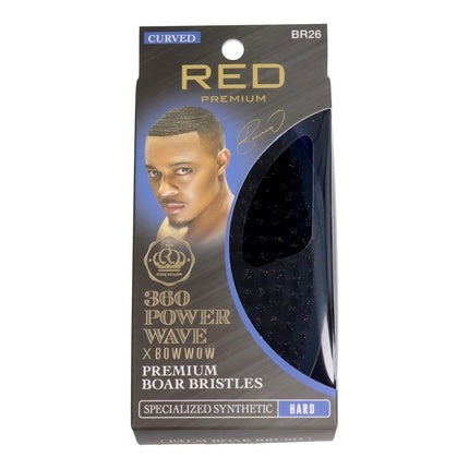 Red Kiss Premium Power Wave Palm Boar Brush H - Ideal For Styling And Smoothing Hair