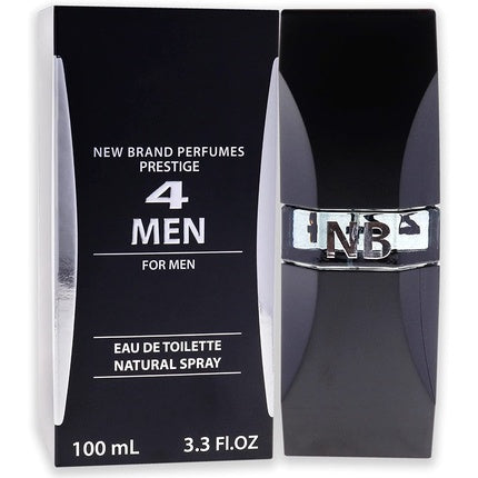 4 Men New Brand For Men 3.3 oz EDT Spray