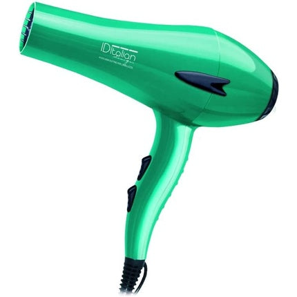 Italian Design Professional Hair Dryer for Women with 2 Speeds 3 Heat Levels Lightweight Hair Dryer with Powerful 2200W Motor Green