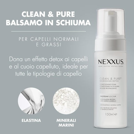 Nexxus Clean & Pure Conditioner Foam 150ml