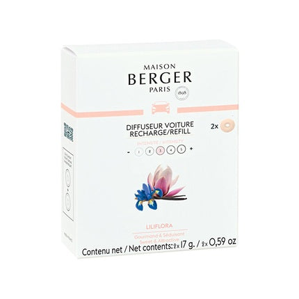 Maison Berger Paris Magnolia Liliflora Car Diffuser Refill 2 Pcs