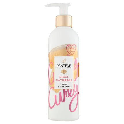 Pantene Pro-V Styling Cream with Heat Protection for Natural Curls 235ml 7.9 Fl Oz - Italian Import
