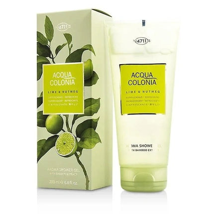 4711 Acqua Colonia Lime Nutmeg Shower Gel 200ml