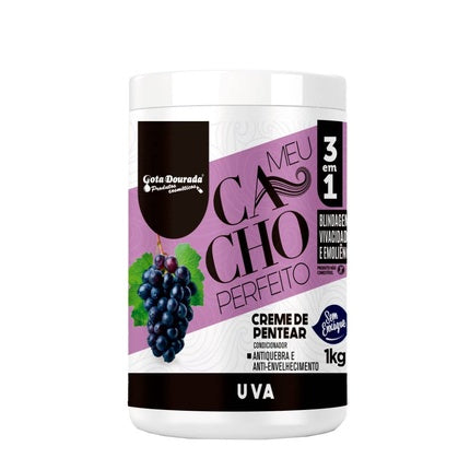 Gota Dourada My Perfect Curl Leave-In Cream Grape 1kg
