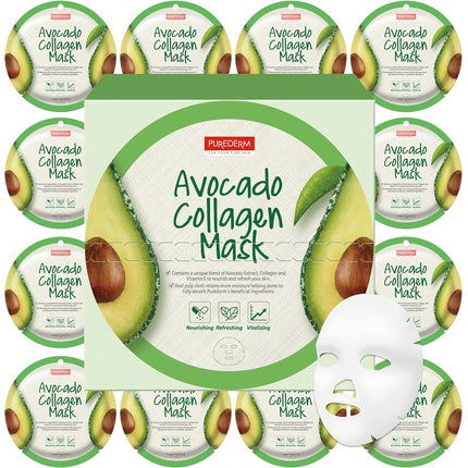 Purederm Avocado Collagen Mask
