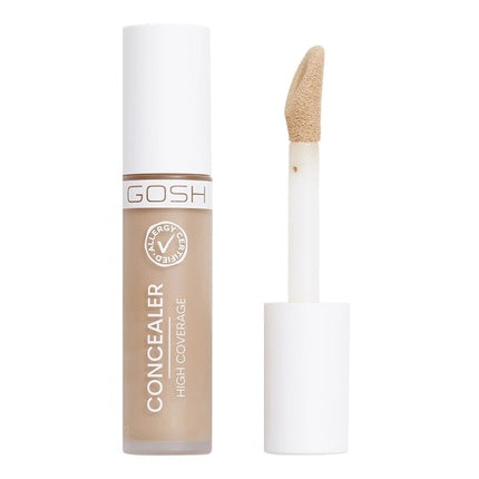 Gosh Concealer High Coverage Strong Concealer With Applicator 004 Natural 6ml