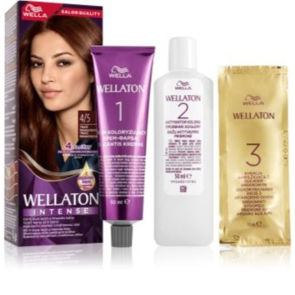Wella Wellaton Intense Permanent Hair Color With Argan Oil - 1000 Ml