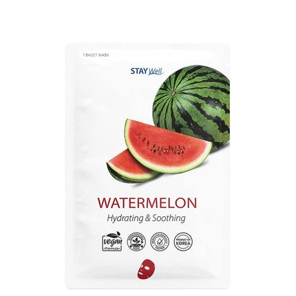 Vegan Sheet Mask - Watermelon All'anguria Hydrating Stay Well