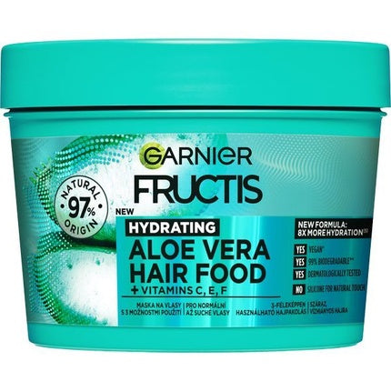 Garnier Hydrating Aloe Vera Mask For Normal To Dry Hair 400 Ml